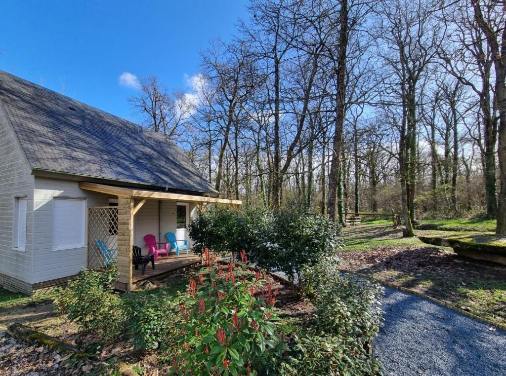 Les Chalets De Saumur, Piscine & Parc Boise, 100M Du Cadrenoir Exterior foto