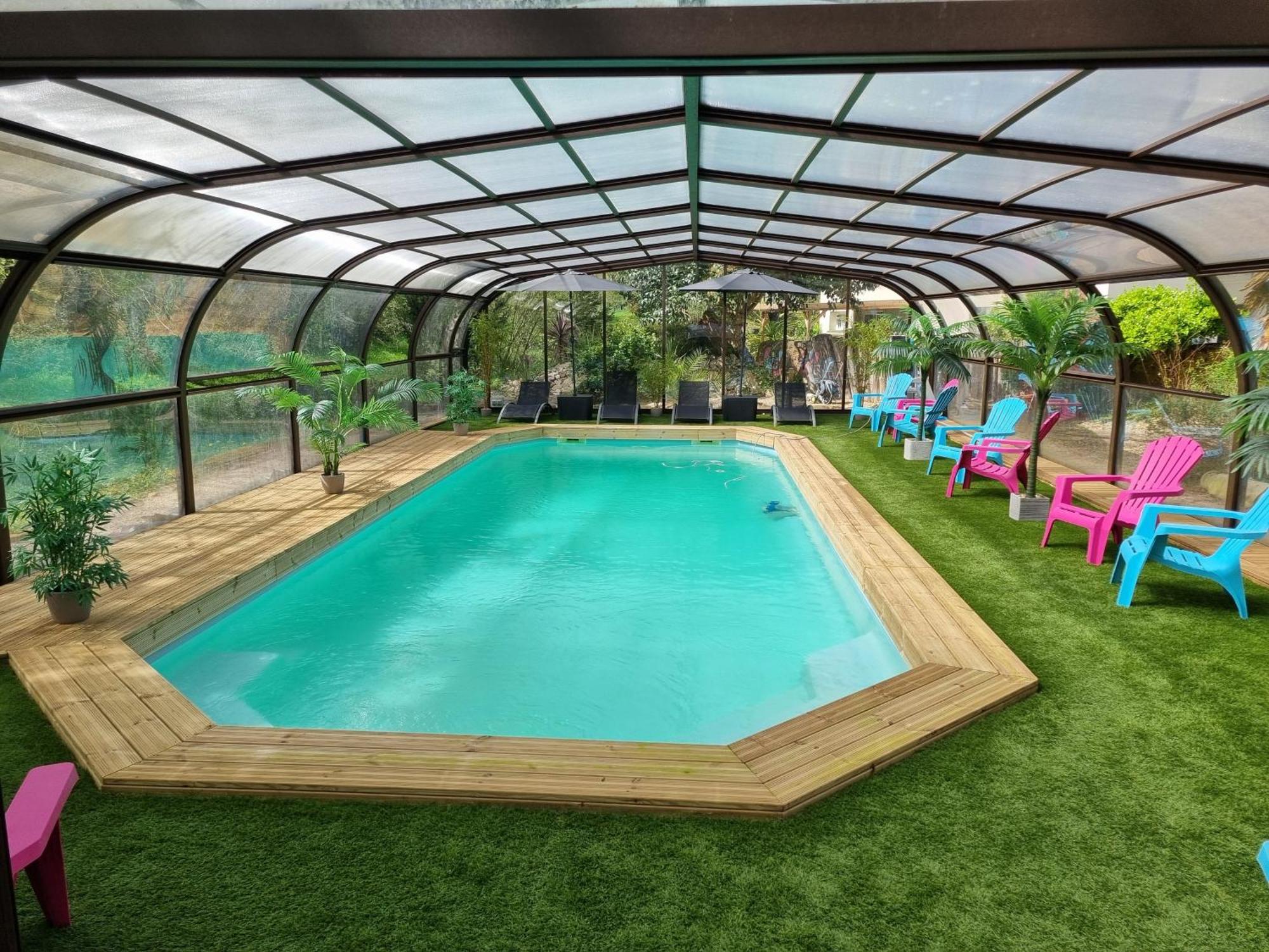 Les Chalets De Saumur, Piscine & Parc Boise, 100M Du Cadrenoir Exterior foto