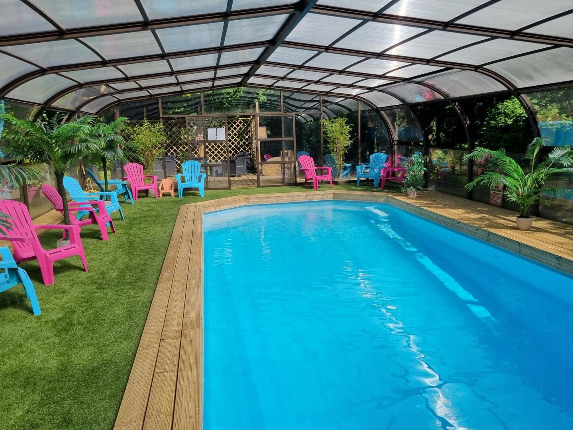 Les Chalets De Saumur, Piscine & Parc Boise, 100M Du Cadrenoir Exterior foto